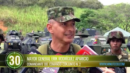 Inicia segunda fase de la Operación Jamundí con el ingreso de vehículos blindados