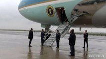 Joe Biden e Barack Obama arrivano insieme a New Yok