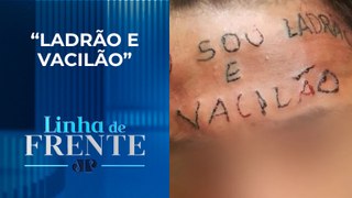 Homem que teve testa tatuada é preso novamente | LINHA DE FRENTE