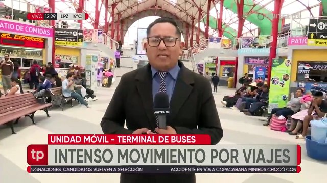 Semana Santa: Gran afluencia de pasajeros en las terminales, familias aprovechan el feriado seguido del fin de semana para viajar