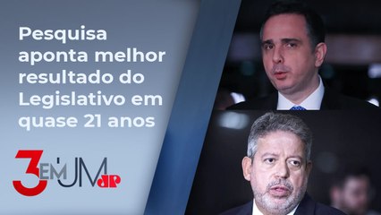 Pacheco e Lira atribuem melhora da imagem do Congresso a projetos aprovados