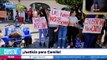 Protestan por el asesinato de la pequeña Camila en Taxco, Guerrero