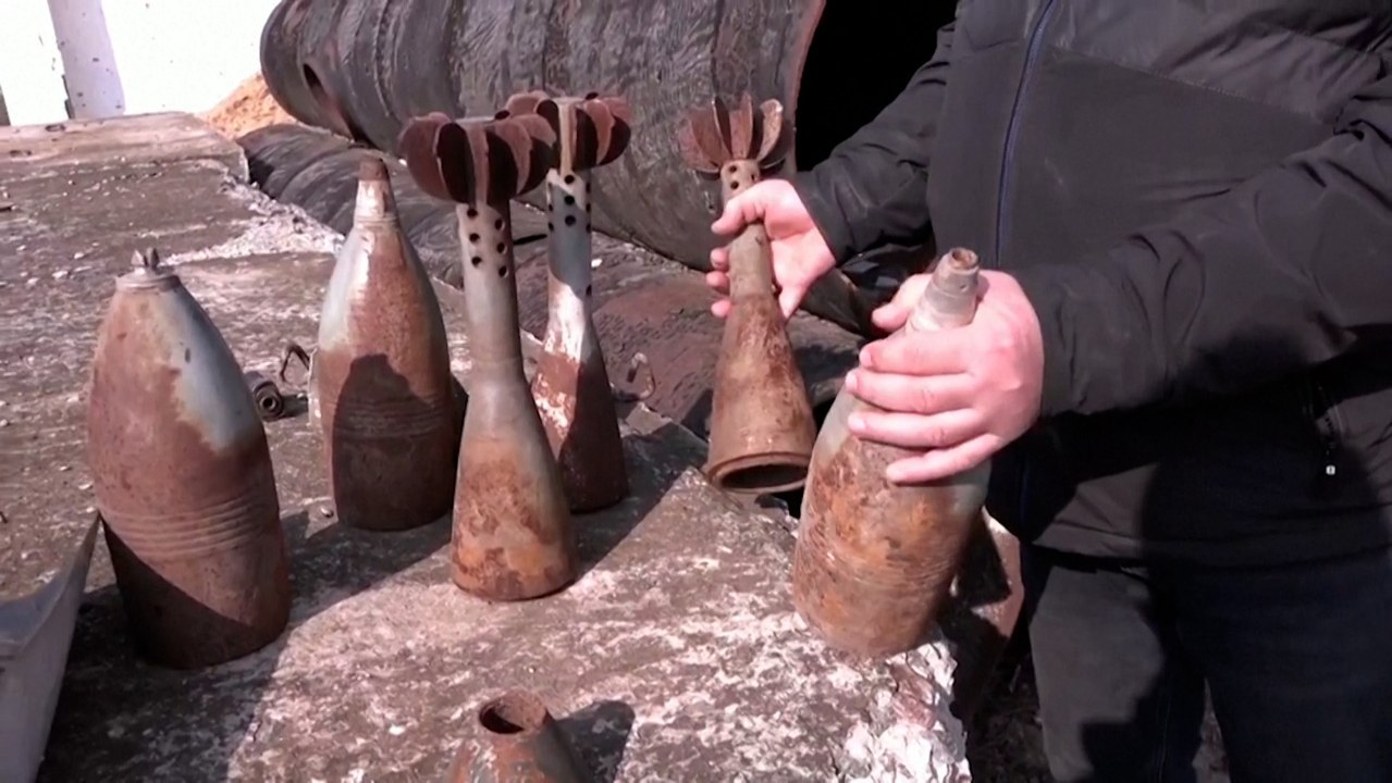 GUERRA UCRANIA | Ataque con drones rusos y tractores antiminas en Ucrania