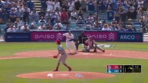 MLB: El primer hit de Shohei Ohtani en el Dodger Stadium fue un doble