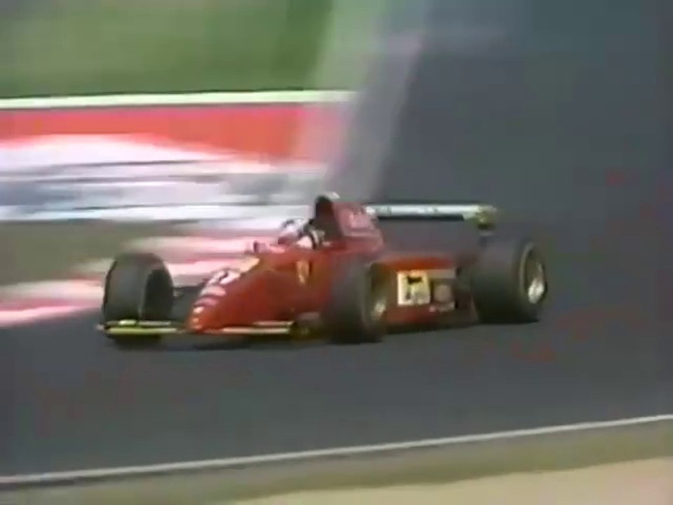 F1 – Jean Alesi (Ferrari V12) lap in qualifying – Italy 1995