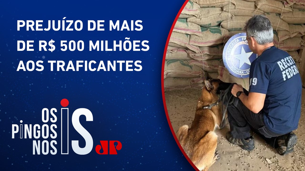 Operação histórica apreende 2,5 toneladas de drogas no RJ e SP