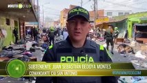 Operativo en el centro de Medellín: 1.000 dosis de estupefacientes y 80 armas blancas incautadas