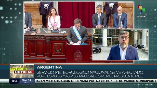 Trabajadores del Servicio de Meteorología Nacional afectados por despidos masivos de Milei