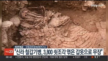 "신라 철갑기병, 3,800 쇳조각 엮은 갑옷으로 무장"