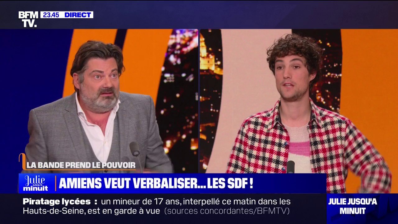 LA BANDE PREND LE POUVOIR - Amiens veut verbaliser...les SDF!