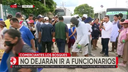 Los Bosques: funcionarios públicos denunciados por cobros y decomisos están retenidos más de cuatro horas
