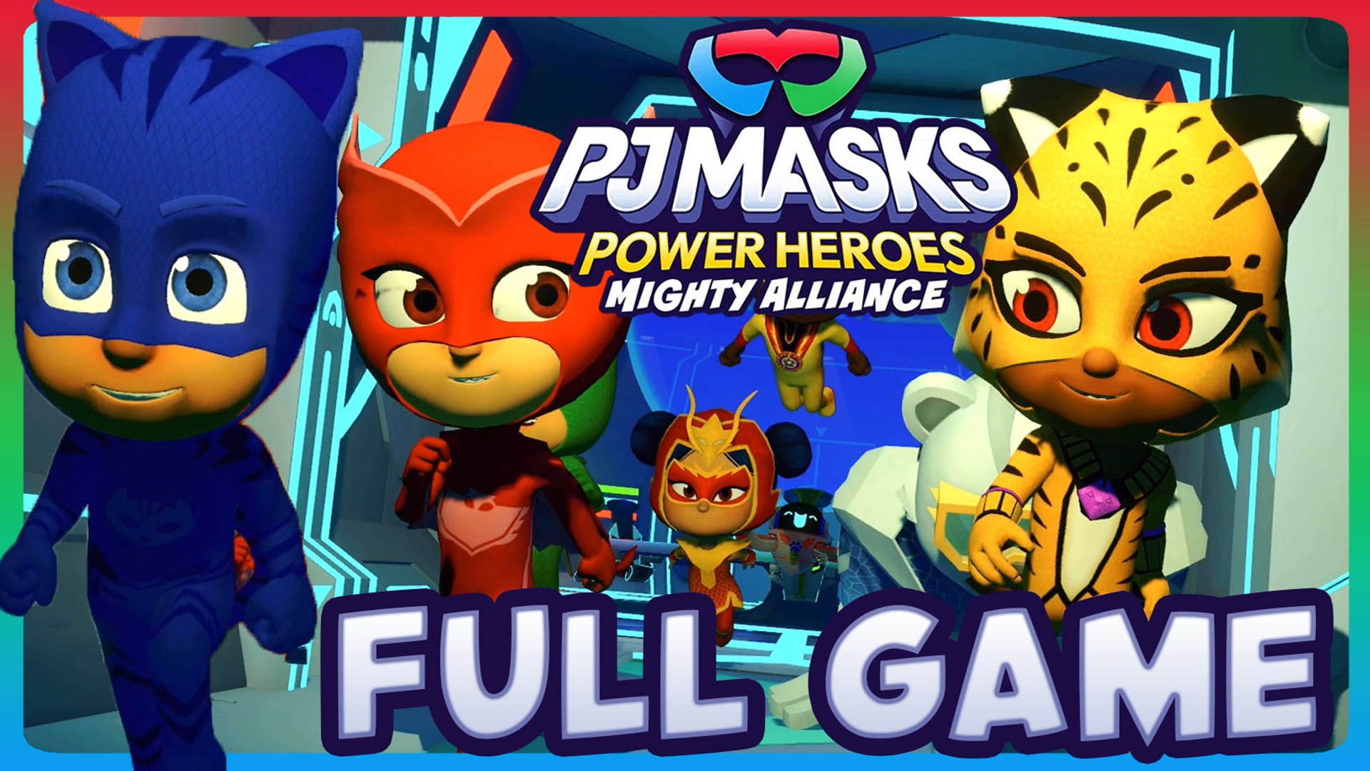 PJ Masks Power Heroes : Mighty Alliance FULL GAME 100% Longplay (PS5, PS4)