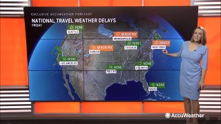 What will the travel forecast look like this Friday?