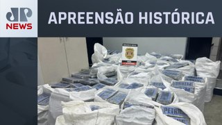 Polícia de SP evita embarque de 1,2 tonelada de cocaína
