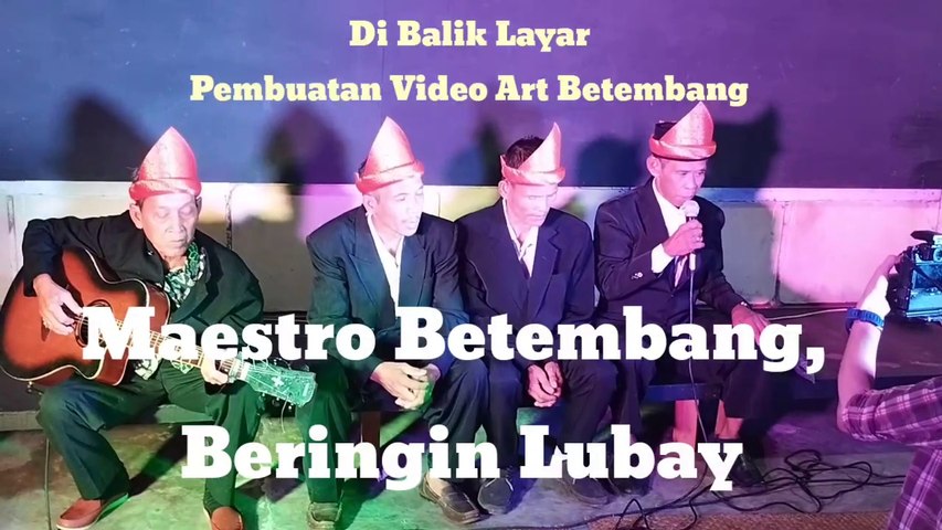 Di balik Layar Pembuatan Video Art  Betembang