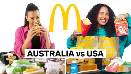 Australia vs US: McDonald's | Food Wars