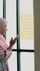 Waktu Terbaik Berdoa