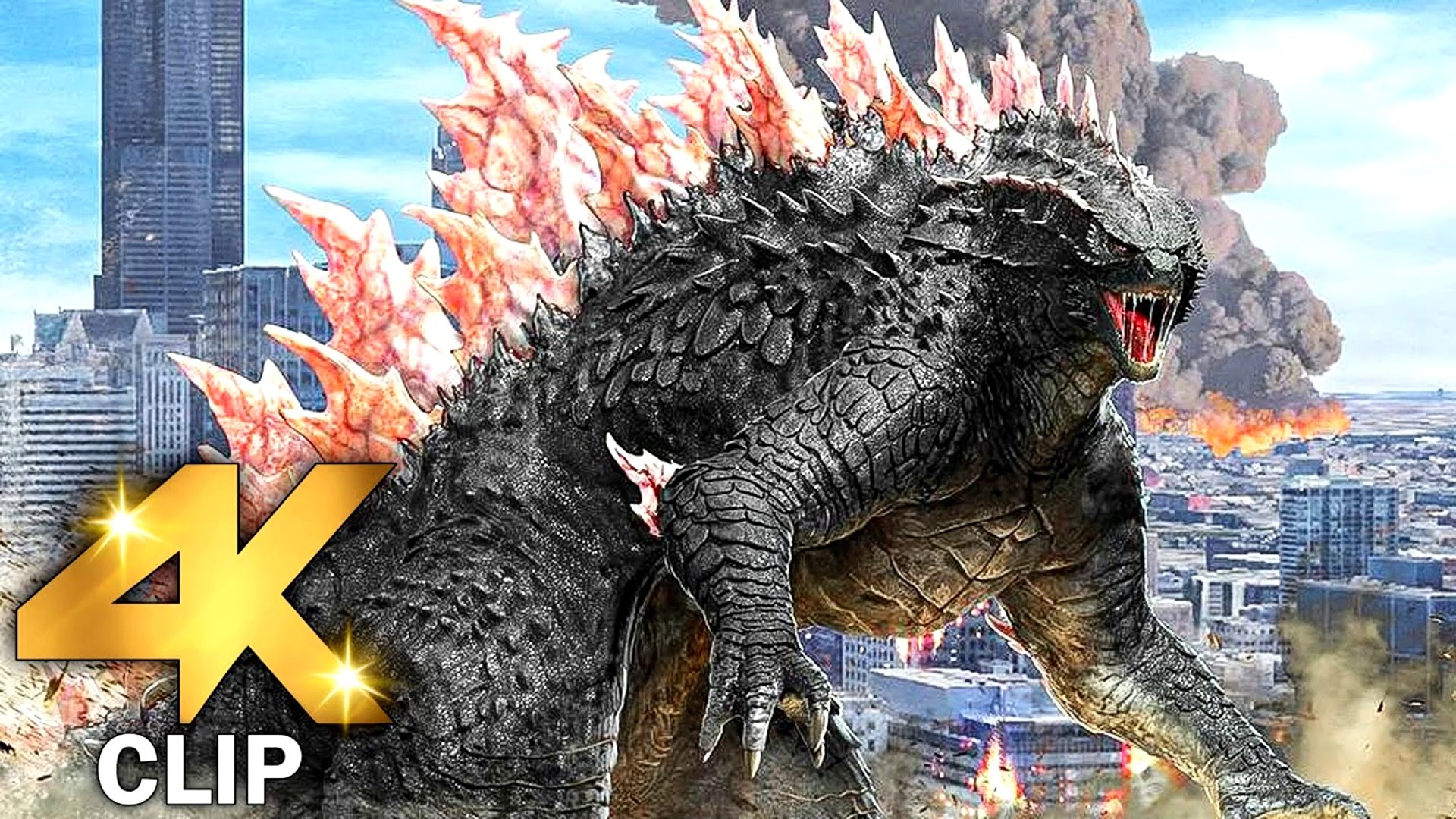 ⁣Godzilla Vs Kong - Full Fight Scene - GODZILLA X KONG THE NEW EMPIRE (2024) Movie CLIP 4K