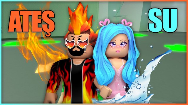 ATEŞ ve SU | ROBLOX FIREBOY AND WATERGIRL | HAN KRAL EKİP