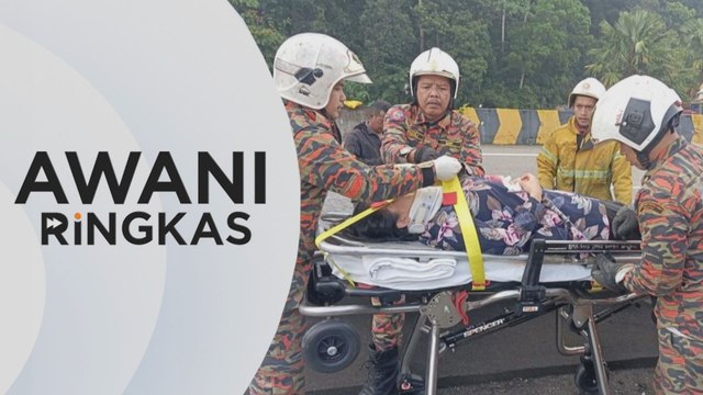 AWANI Ringkas: Bas terbalik di Lebuh Raya Karak