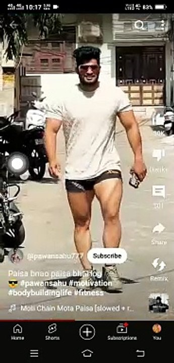 Pawan Sahu bodybuilder