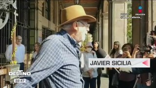 El activista Javier Sicilia hizo un llamado a no votar en las elecciones del 2 de junio