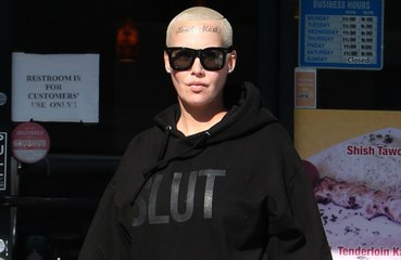 Amber Rose says her ex Kanye West is the reason she dressed like a 'sexpot' when they were together