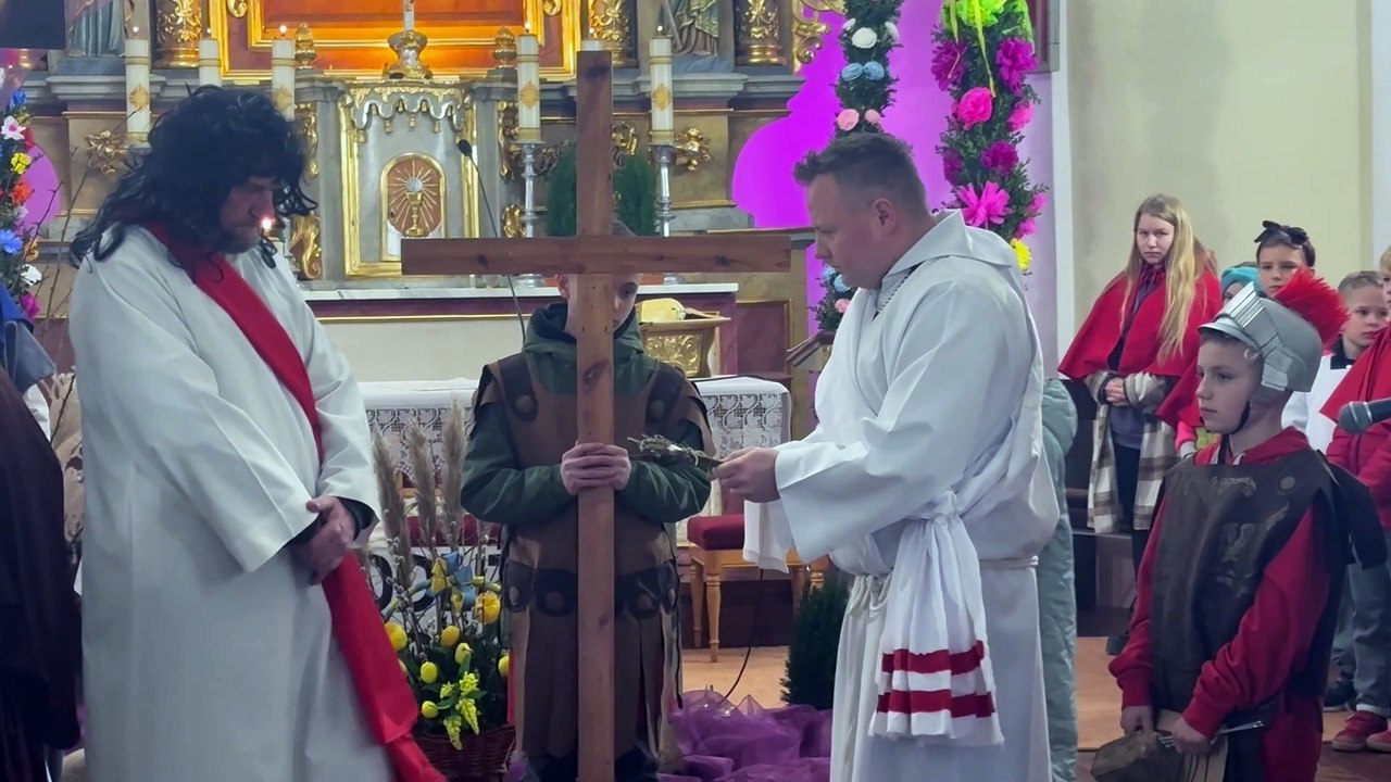 Droga krzyżowa w Mórce