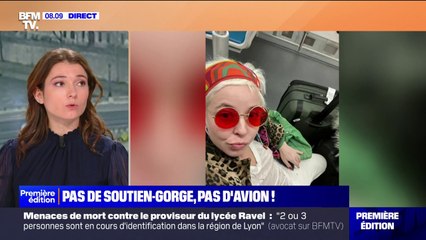 États-Unis: une passagère sans soutien-gorge contrainte de mettre une veste pour rester dans son avion