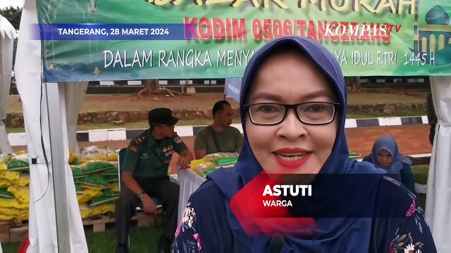 TNI AD Gelar Bazar Murah, Korem 052/ Wijayakrama Siapkan Ribuan Paket Sembako Hemat