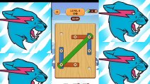 Wood nuts and bolts puzzle level 8