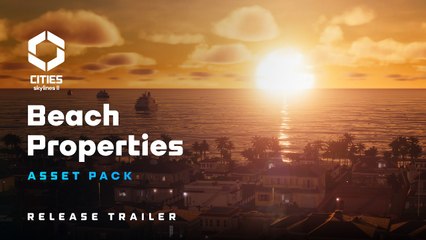 Cities: Skylines II - Beach Properties Tráiler