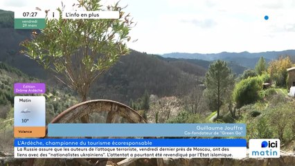 L'Info en plus : l'Ardèche, destination préférée des voyageurs éco-responsables