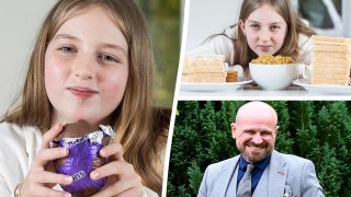 Girl enjoys first ever Easter egg after hypnosis cures her of 'beige food' obsession