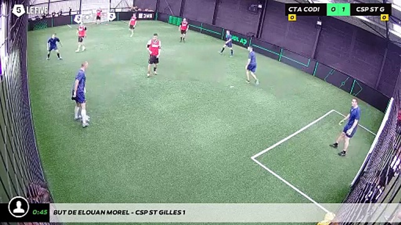 But de Elouan MOREL - CSP ST GILLES 1