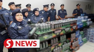 Customs dept seizes 221 rolls of steel coil, illicit alcoholic beverages worth nearly RM1.5mil