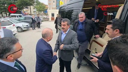 Bakan Tekin acı haberi Tokat’ta aldı, programlarını yarıda kesip Ankara’ya döndü