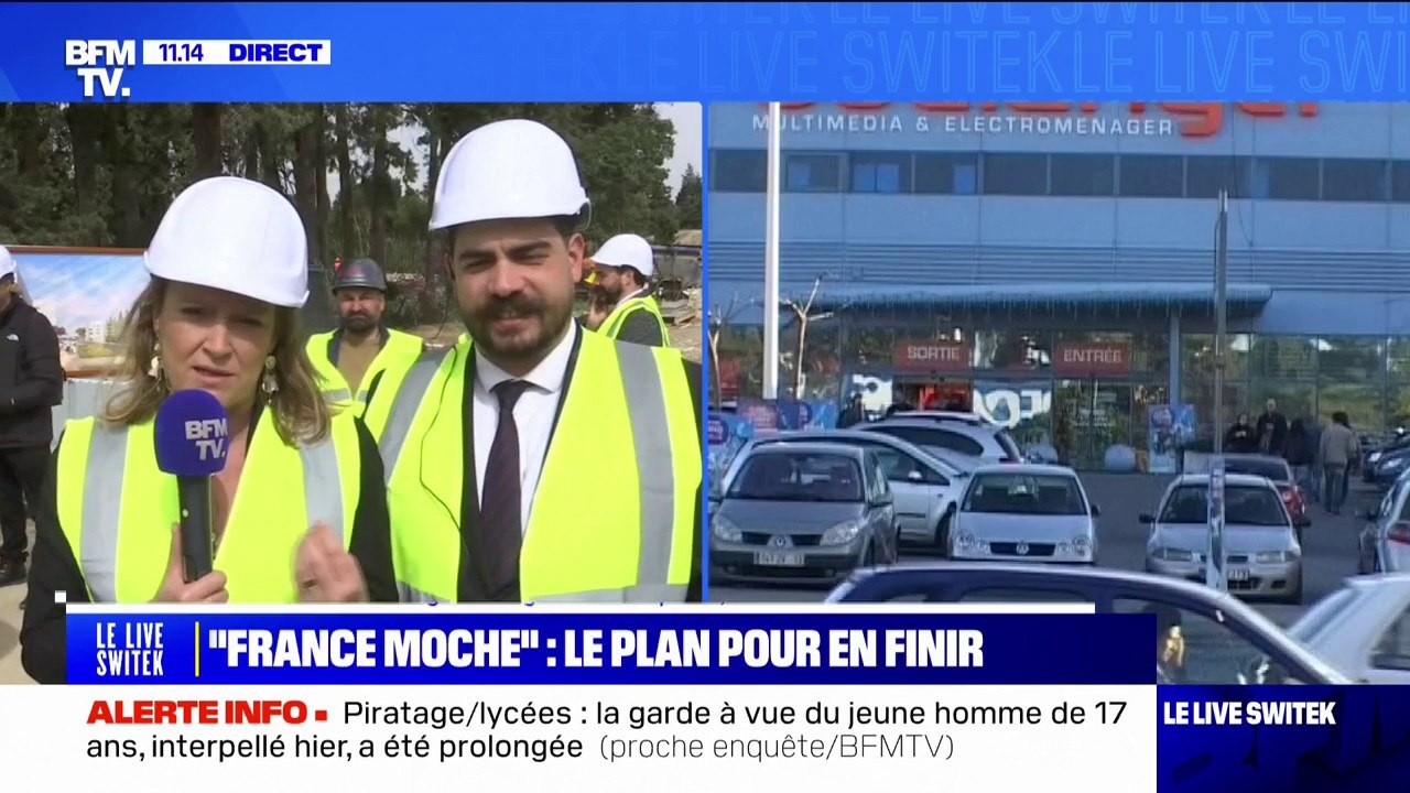 En France, "10% des zones d'activité commercial...