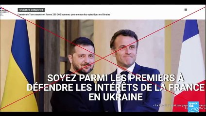 France blocks fake Ukraine war recruitment website
