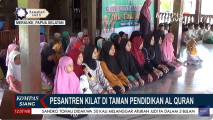 Pesantren Kilat di Taman Pendidikan Al Quran di Papua
