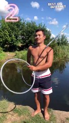 Epic Splashdown! Juggling Fail Takes a Hilarious Dive!