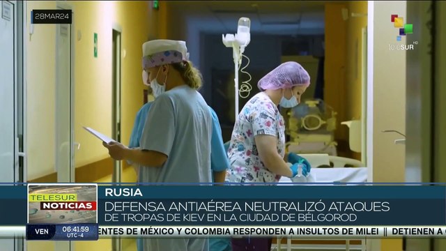 Defensa rusa antiaérea neutralizó ataques de tropas de Kiev