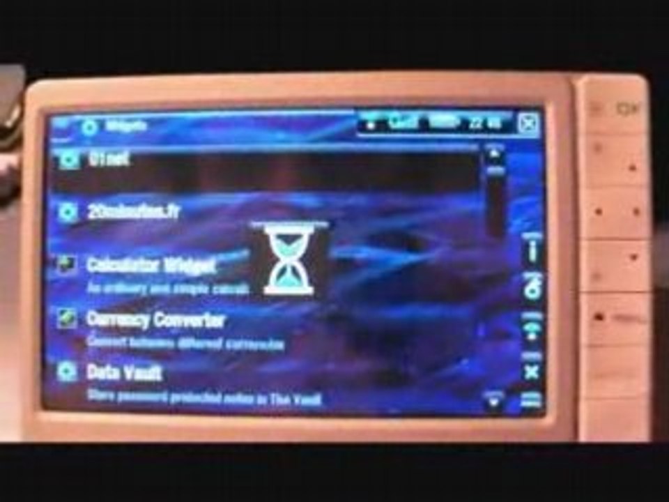 Archos Widget Netvibes