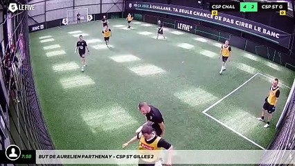 But de Aurelien PARTHENAY - CSP ST GILLES 2