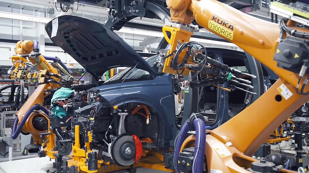 Audi Q6 e-tron Production Ingolstadt Assembly Shop