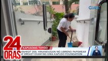 Mahigit 200, hinandugan ng libreng papsmear at breast exam ng GMA Kapuso Foundation