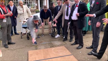 Battle Marbles 2024 in East Sussex on Good Friday