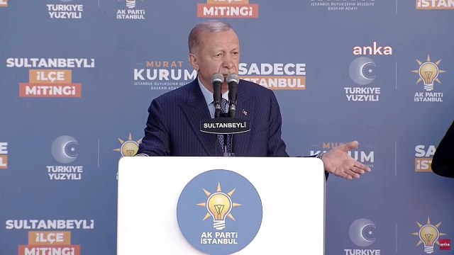 Erdoğan, İmamoğlu'na: Mevcut yönetim bizden devraldığı metro hatlarını bile yapamadı