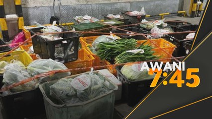 Singapura rampas 1.5 tan produk segar dan makanan proses dari Malaysia