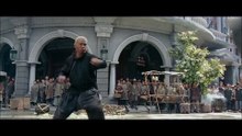 Donnie Yen fights to the death with a killer in the movie BODYGUARDS AND ASSASSINS (2009)
